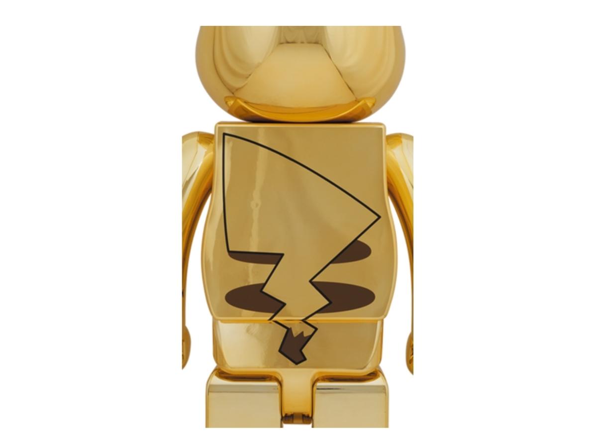 SASOM | ของสะสม BE@RBRICK Pikachu Gold Chrome Ver. 1000% เช็คราคา