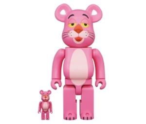 BE@RBRICK PINK PANTHER 400％ + 100％