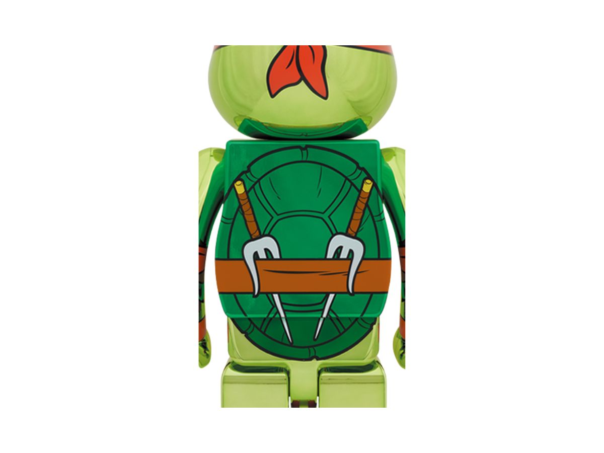 SASOM | collectibles BE@RBRICK Raphael Chrome Ver. 1000% Check the