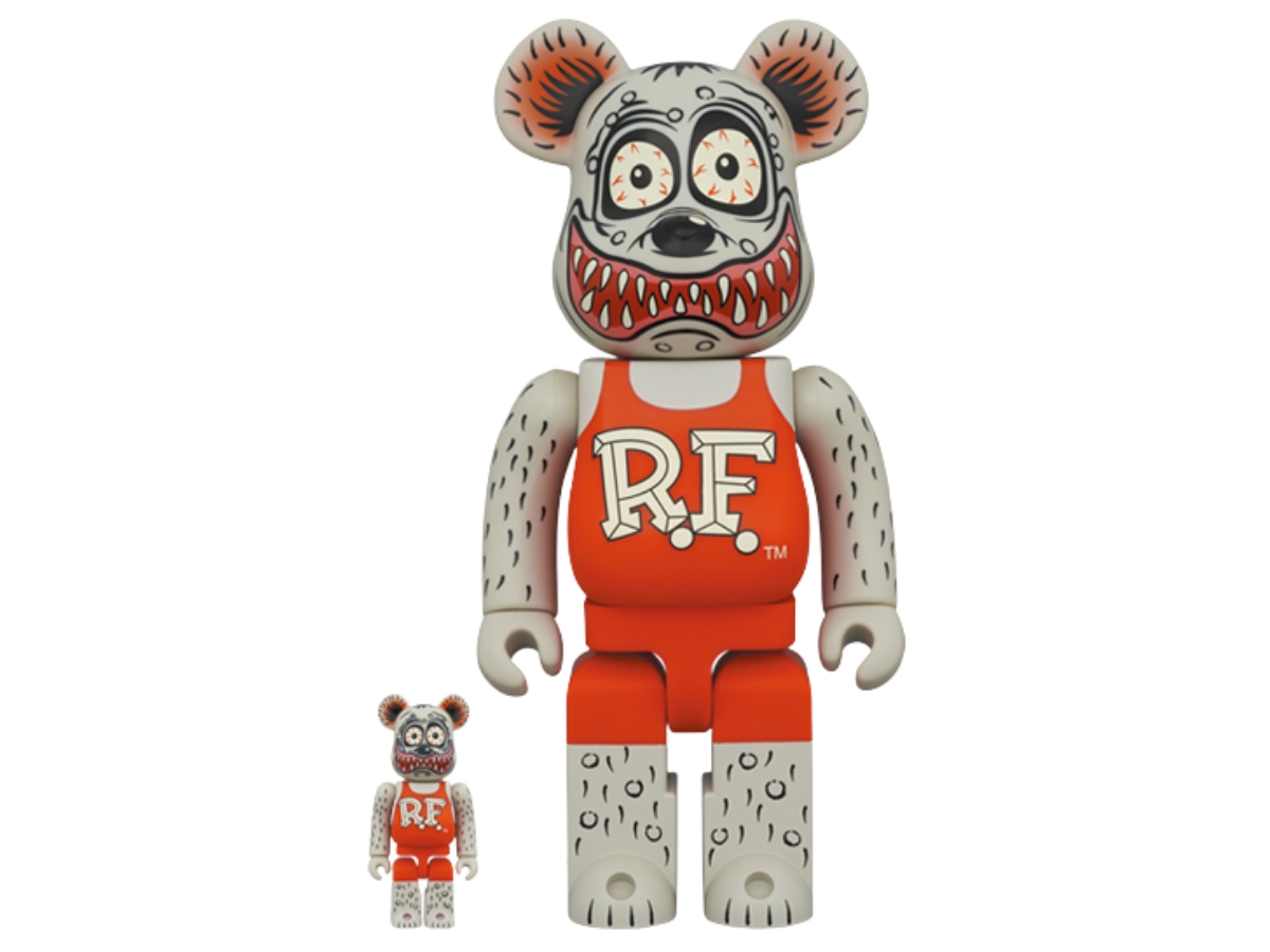 BE@RBRICK - BE@RBRICK RAT FINK GRAY Ver. 400％フィギュアのみ BE@RBRICK Rat Fink Gray Ver. 400% + 100% | ของแท้