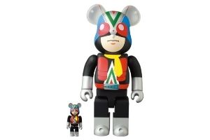 BE@RBRICK Cheer Bear(TM)CostumeVer.1000％ Bearbrick x Care Bears Cheer Bear 1000% Pink - US