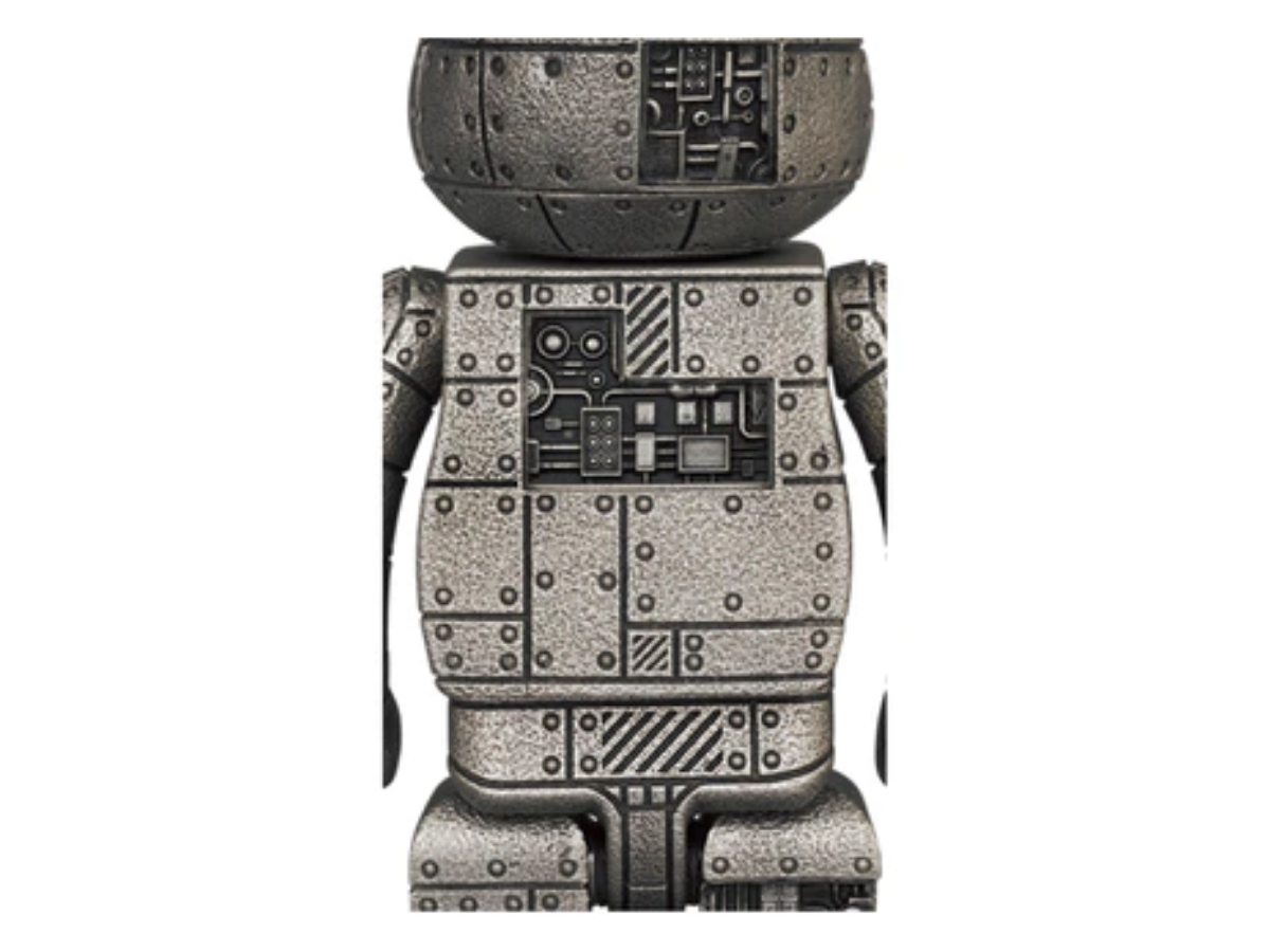 BE@RBRICK Royal Selangor Steampunk Iron Bright Silver 400%