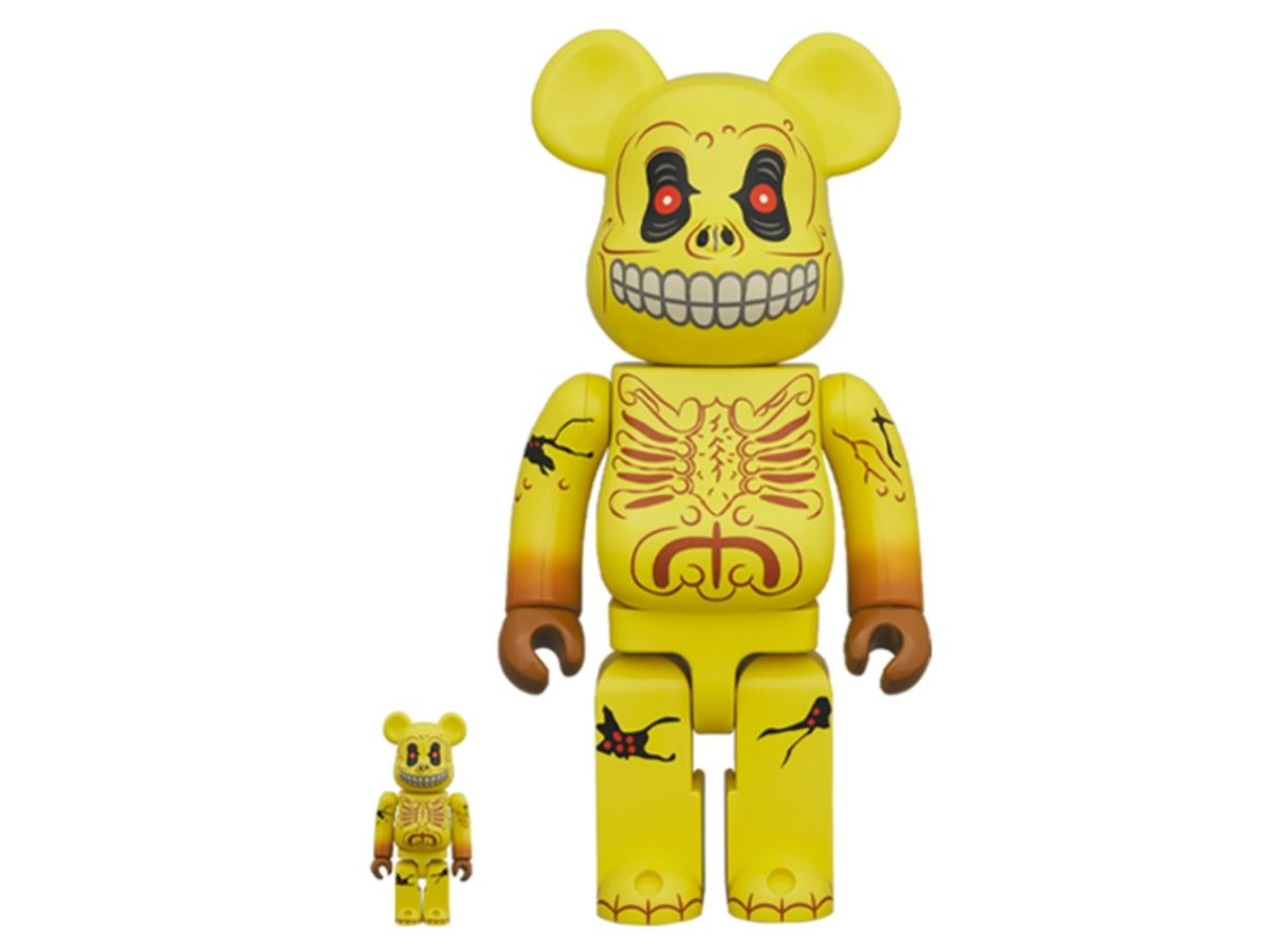 BE@RBRICK SKULL FACE 400% + 100% | ของแท้ ราคาดีที่สุด
