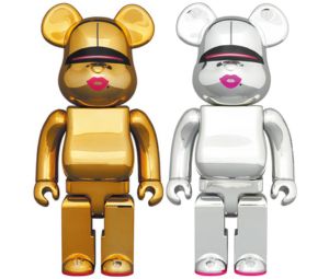 Buy BE@RBRICK Sorayama × 2G Gold & Silver Set 400％ at Sasom – Authentic and Ready to Ship