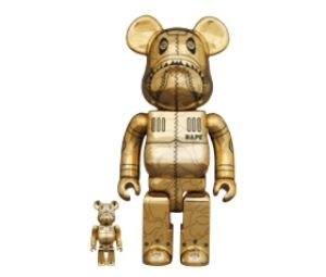 その他 BE@RBRICK - BE@RBRICK SORAYAMA BAPE SHARK 100% 400% Medicom Toy, Bape BEARBRICK Bape Hajime Sorayama Camo Shark