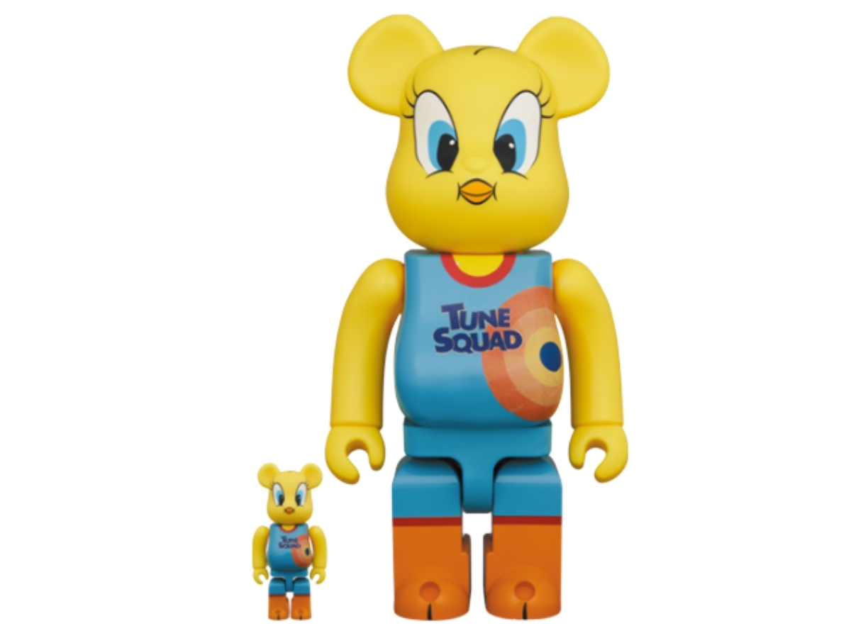 BE@RBRICK Space Players Tweety 400％+100％ | ของแท้