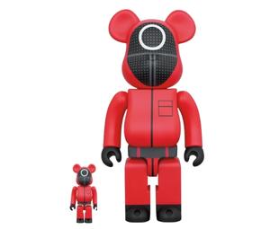 Buy BE@RBRICK Squid Game Guard O 400% + 100% at Sasom – Authentic and Ready to Ship