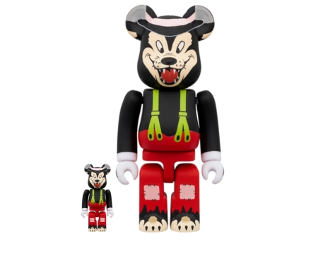 Buy BE@RBRICK The Big Bad Wolf 100% & 400% at Sasom – Authentic and Ready to Ship