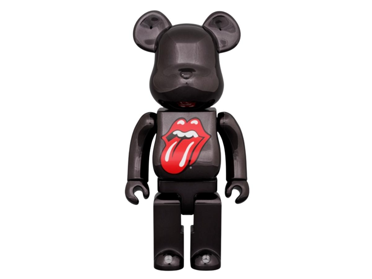 SASOM | ของสะสม BE@RBRICK The Rolling Stones Lips & Tongue BLACK