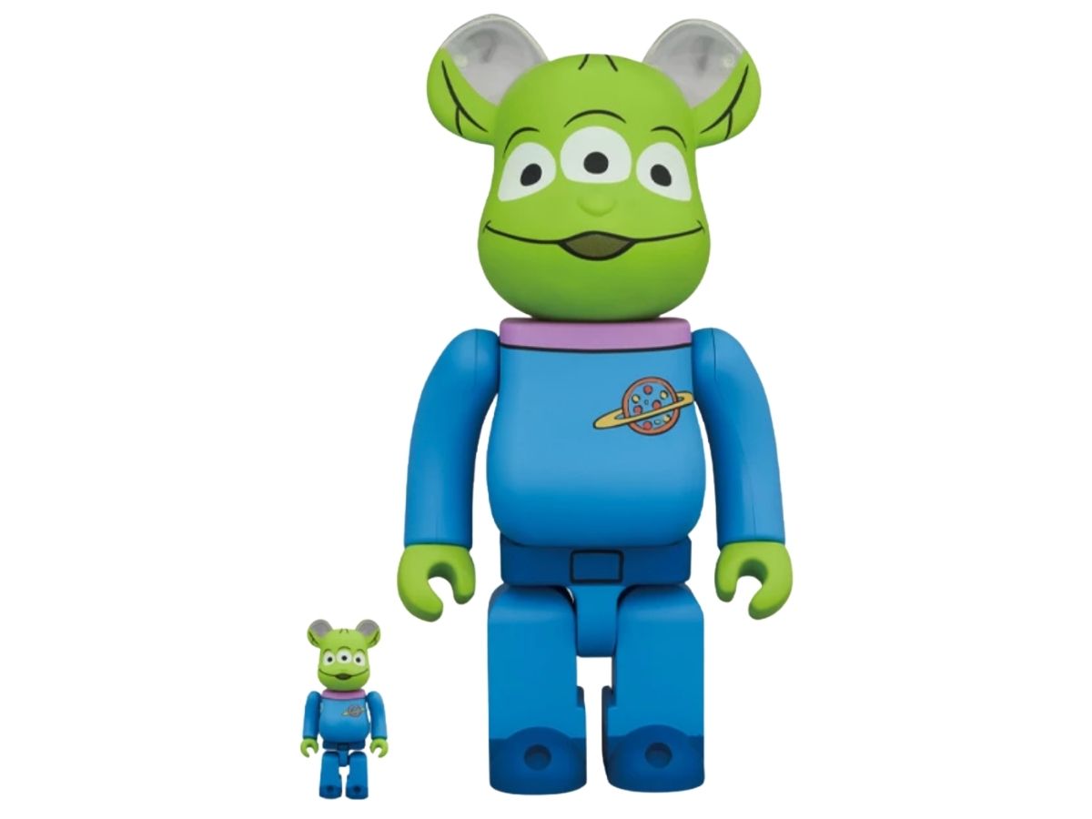 その他 MEDICOM TOY - Be@rbrick  Toy Story Alien 400 BE@RBRICK Toy Story Alien Set 400% + 100% | ของแท้