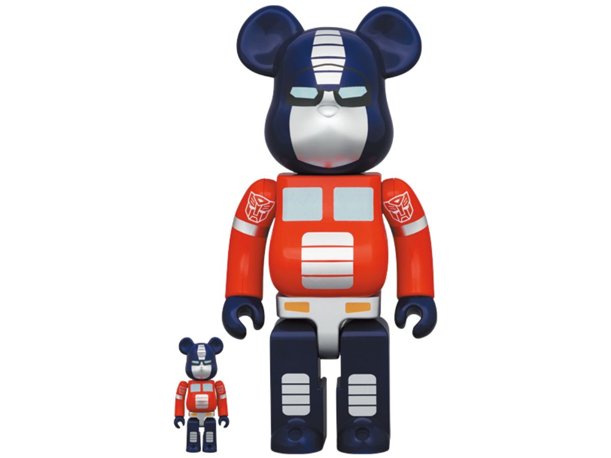 BE@RBRICK Transformers Optimus Prime Set 400% + 100%