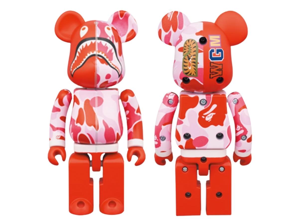BE@RBRICK x BAPE ABC Camo Shark Chogokin Set of 2 200%