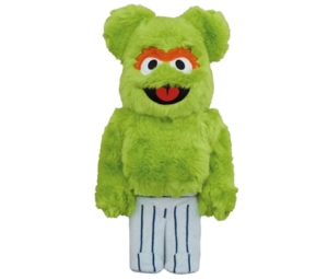 Buy BE@RBRICK x Sesame Street Oscar the Grouch Costume Ver. 400% at Sasom – Authentic and Ready to Ship