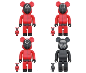Buy BE@RBRICK x Squid Game 100% + 400% Set of 8 Pieces at Sasom – Authentic and Ready to Ship