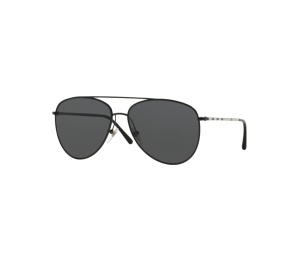 Buy Burberry Aviator Sunglasses Black Grey Lens at Sasom – Authentic and Ready to Ship