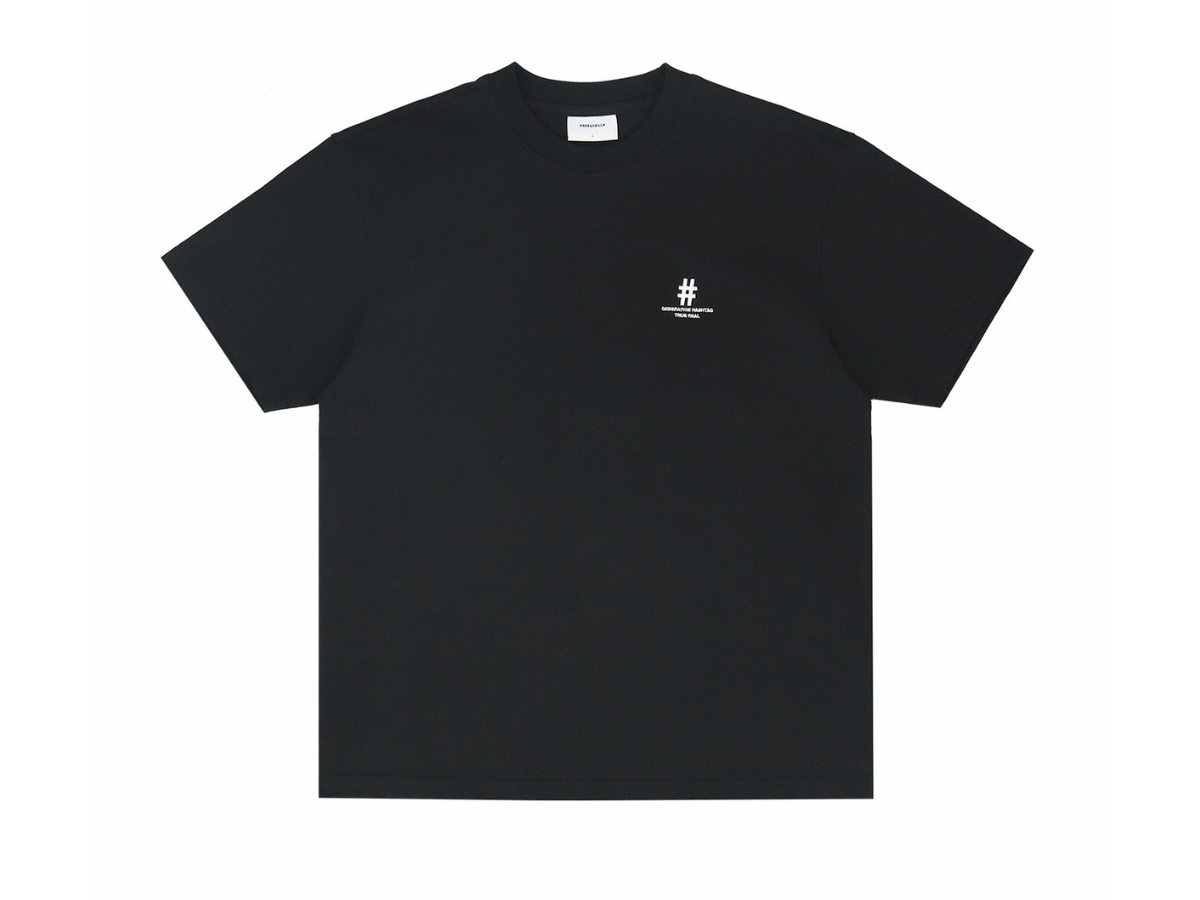 [BEENTRILL]★GALAXY LOGO COMFORT FIT SHORT SLEEVE T-SHIRT Beentrill Women's Taping Hashtag Comfort Fit Short Sleeve T