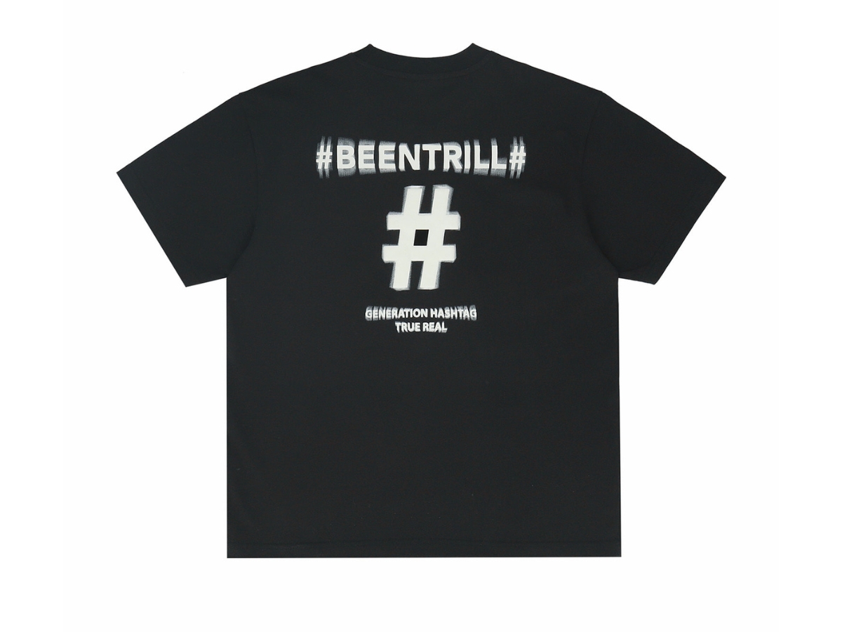 Beentrill Shake Shake Comfort Fit Short Sleeve T-shirt Black