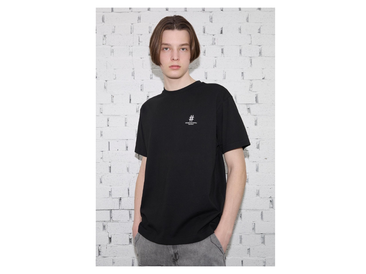 [BEENTRILL]★GALAXY LOGO COMFORT FIT SHORT SLEEVE T-SHIRT Beentrill Women's Taping Hashtag Comfort Fit Short Sleeve T