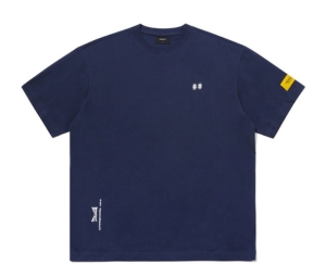 [BEENTRILL]★CHARACTER OVERFIT SHORT SLEEVE T-SHIRT Beentrill Green Taping Hashtag Overfit Short Sleeve T-shirt