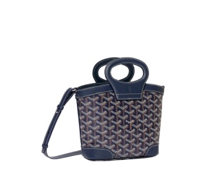 Buy Goyard Beluga Mini Bag In Navy Blue Goyardine Canvas And Chevroches Calfskin With Palladium Hardware at Sasom – Authentic and Ready to Ship