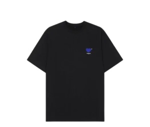 Buy Ader Error Twin Heart Small Logo T-Shirt Noir | SASOM