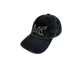 BLUER★GRUNGE DENIM CAP BLACK & WHITE★少量製作希少品★人気 BLUER☆GRUNGE DENIM CAP BLACK & WHITE☆少量製作希少品☆人気