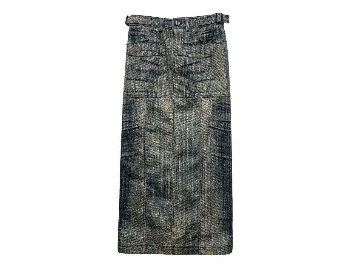 【BLR】Printed Long Skirt Green BLR Printed Long Skirt Green Shop Authentic at SASOM