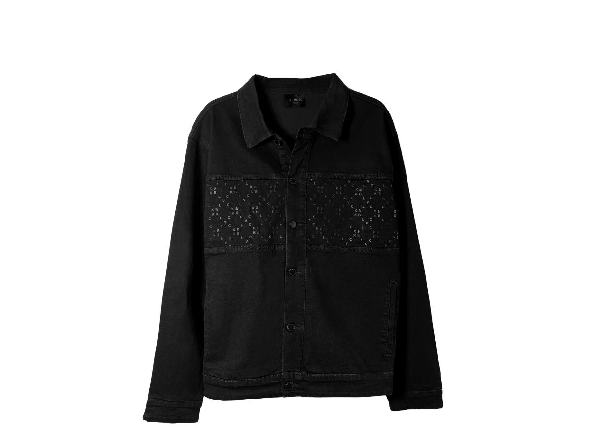 Blvck Monogram Denim Jacket