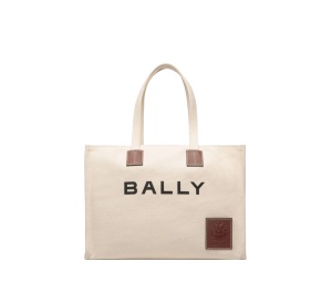 Buy Bally Akelei Logo-Print Tote Bag Off White at Sasom – Authentic and Ready to Ship