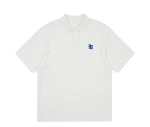 関税込★Ader Error★Sig; TRS Tag polo t-shirt 01★OFF WHITE Ader Error Sig; TRS Tag Polo T-Shirt 01 Off White | ของแท้