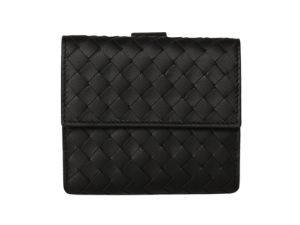 Buy Bottega Veneta Bi-fold wallet Intrecciato Black at Sasom – Authentic and Ready to Ship