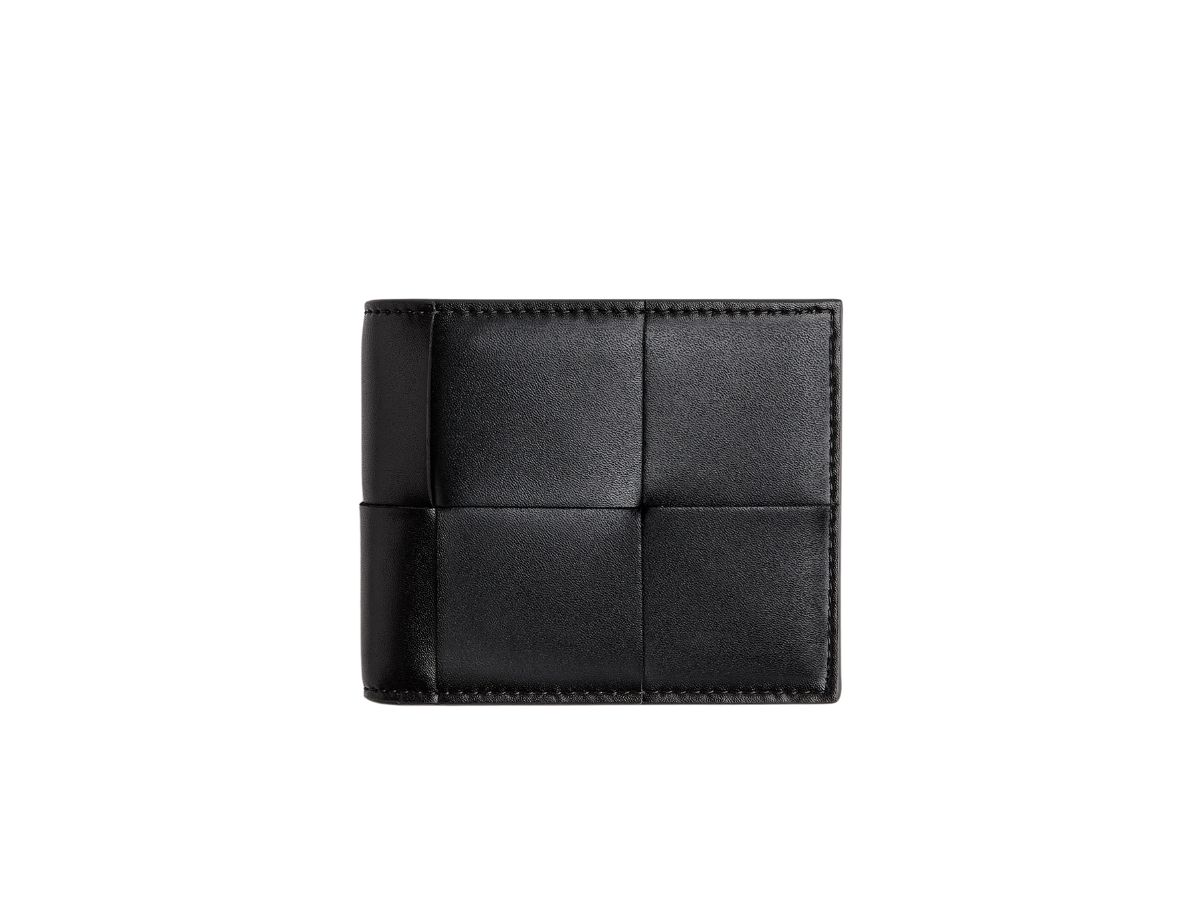 Bottega Veneta // Grey Intrecciato Leather Pouch – VSP Consignment