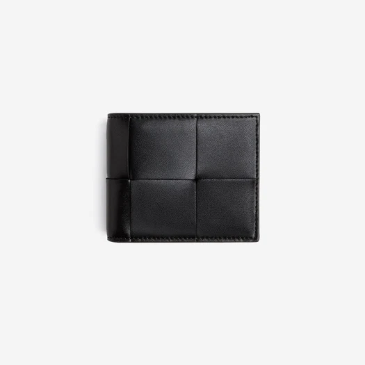 Buy Bottega Veneta Bi-Fold Wallet With Coin Purse Black at Sasom – Authentic and Ready to Ship
