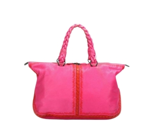 Bottega Veneta Borsa Cervo Handbag In Leather Washed Pink