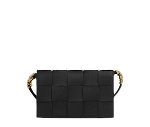 Buy Bottega Veneta Cassette In Calfskin With Gold Finish Black at Sasom – Authentic and Ready to Ship