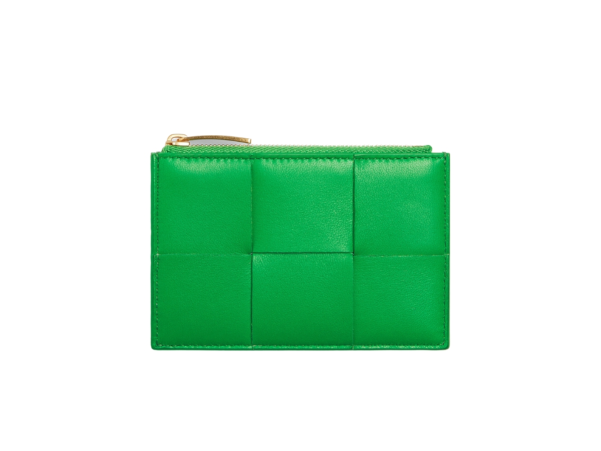 ファッション雑貨・小物その他 BOTTEGA VENETA CASSETTE ZIPPERED CARD CASE Bottega Veneta Cassette Zippered Card Case In Intreccio