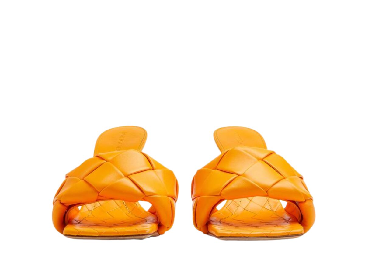 サンダル・ミュール Bottega Veneta Lido Mule Orange Bottega Veneta Lido Mule Orange Orange | Mules