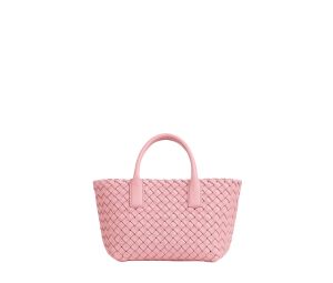 Buy Bottega Veneta Mini Cabat In Supple Lambskin Leather With Gold Finish Hardware Ribbon at Sasom – Authentic and Ready to Ship