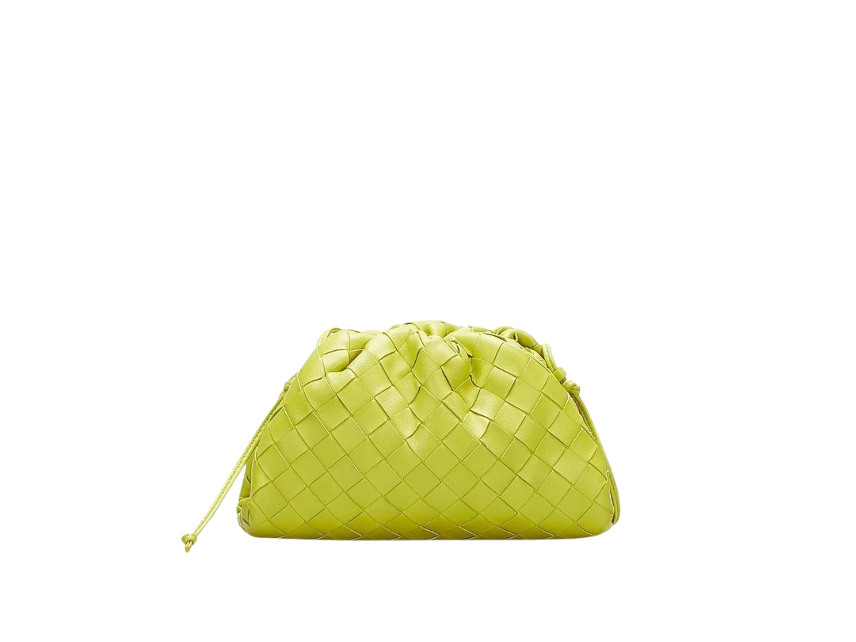 Bottega Veneta The Mini Pouch Leather Clutch