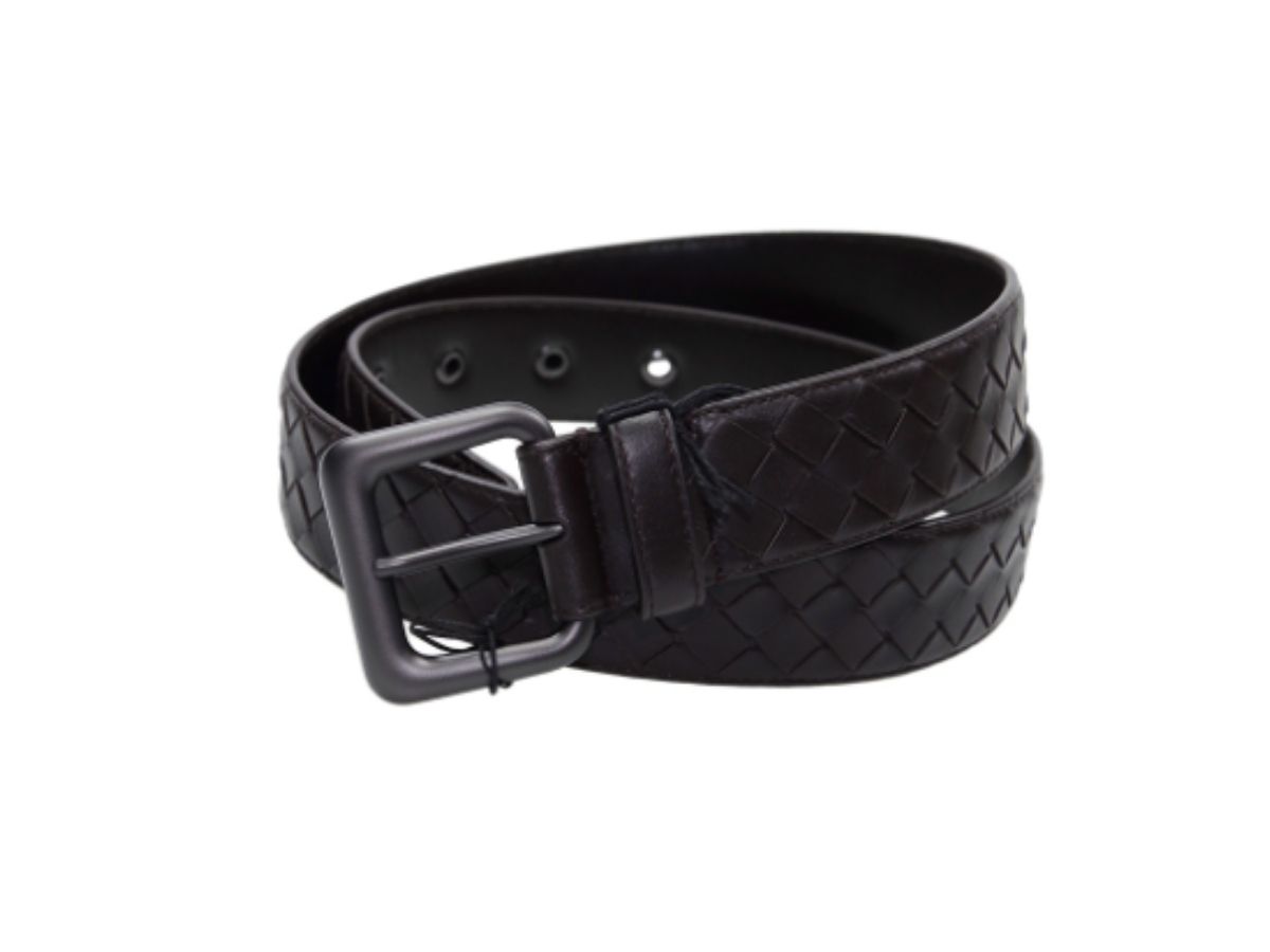 Bottega veneta discount intrecciato vn belt