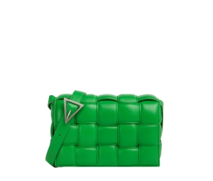 Buy Bottega Veneta Padded Cassette In Soft Lambskin Leather With Gold Finish Hardware Parakeet at Sasom – Authentic and Ready to Ship