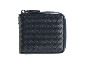 Buy Bottega Veneta Round Zipper Wallet Black at Sasom – Authentic and Ready to Ship