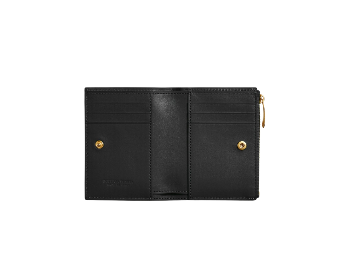 https://d2cva83hdk3bwc.cloudfront.net/bottega-veneta-small-cassette-bi-fold-zip-wallet-in-calfskin-intreccio-leather-with-gold-finish-hardware-black-3.jpg
