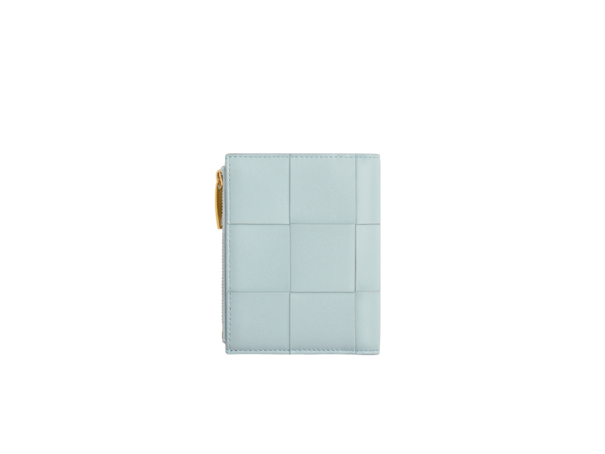 Bottega Veneta Small Cassette Bi-Fold Zip Wallet In