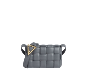 Buy Bottega Veneta Small Padded Cassette In Lambskin With Gold Finish Hardware Thunder at Sasom – Authentic and Ready to Ship
