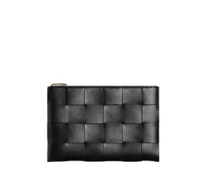 Buy Bottega Veneta Small Pouch Black at Sasom – Authentic and Ready to Ship