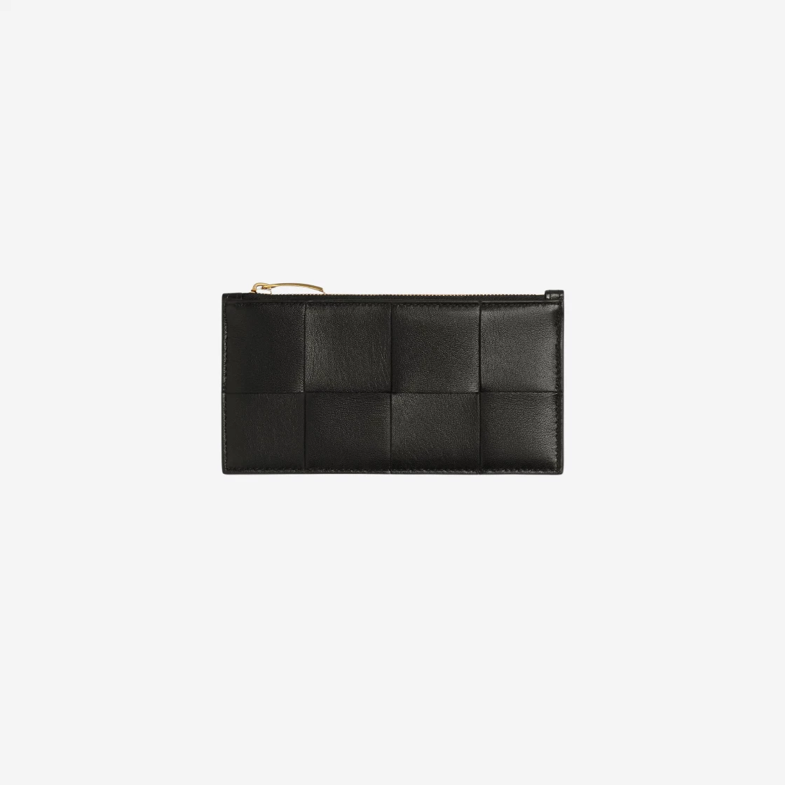 SASOM  bags Bottega Veneta Zipped Card Case Black Check the