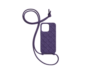 Bottege Veneta Iphone 13 Pro Case On Strap In Silicone Unicorn
