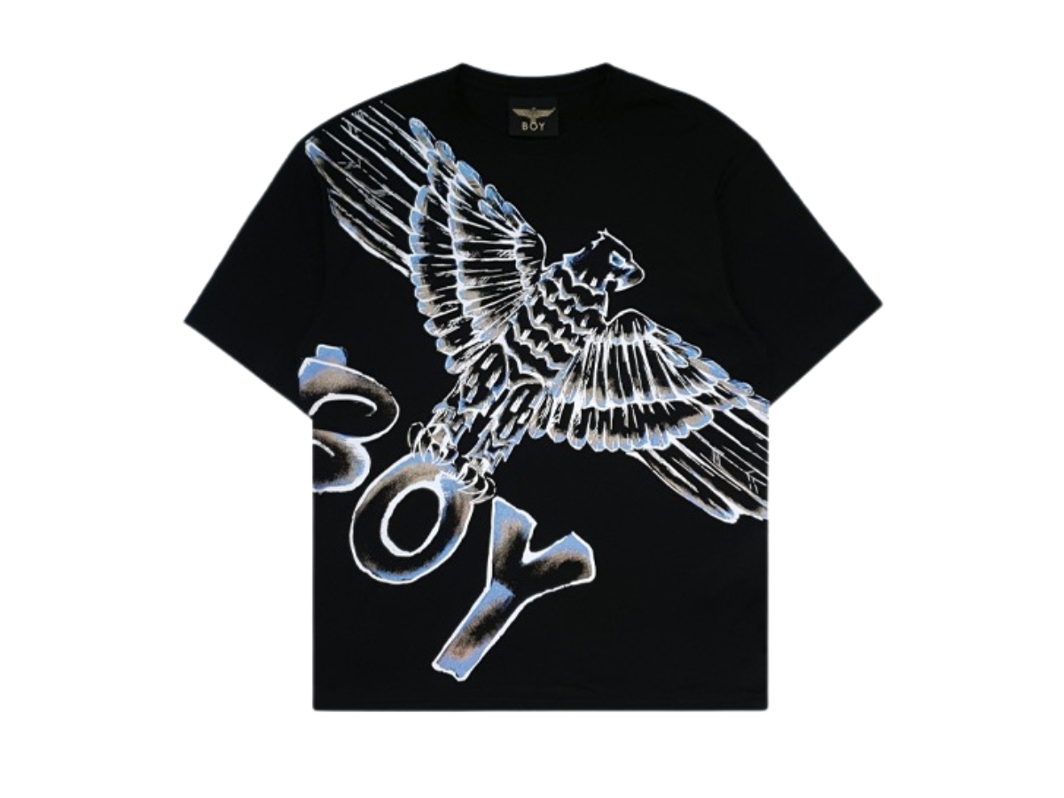 Boy London Big Eagle Collection T-shirt Black-Blue-White