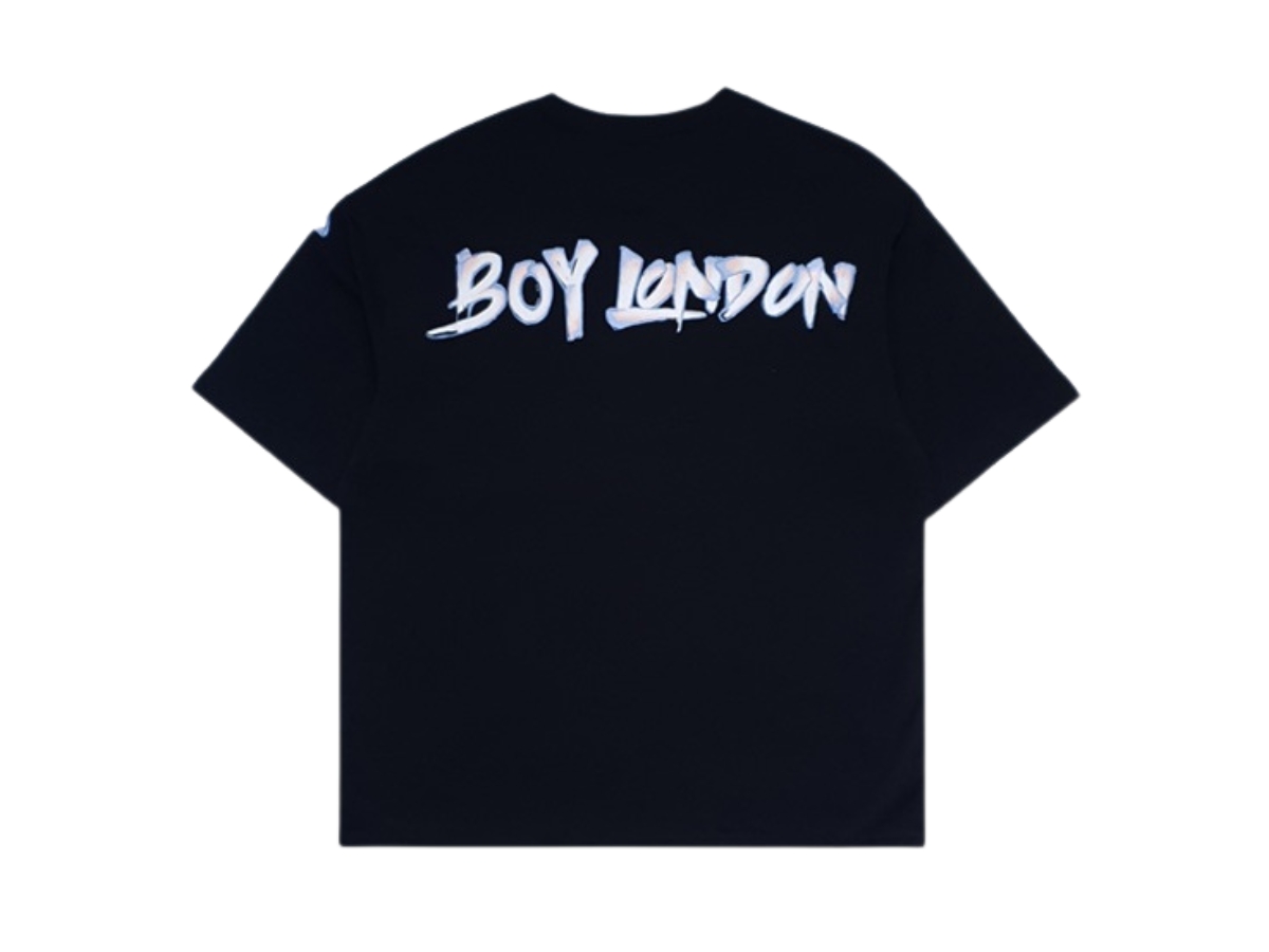 Boy London Big Eagle Collection T-shirt Black-Orange-White